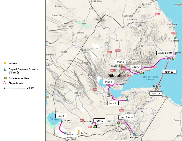 Main National Route Map
